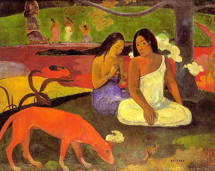 Paul Gauguin Making Merry8 Sweden oil painting art